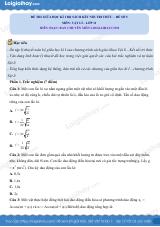 Đề thi giữa học kì 1 Vật lí 11 Kết nối tri thức - Đề số 05